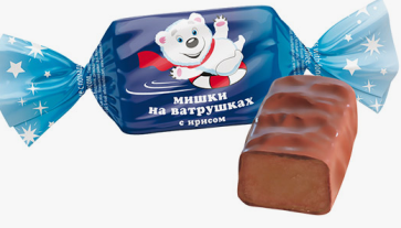 Конфета «Мишки на ватрушках»