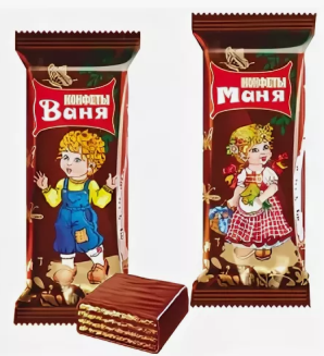 Конфеты вафельные «Кира», «ВЕНЯ»